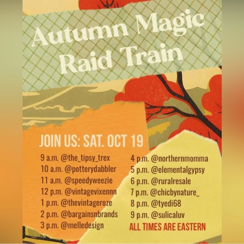 Autumn Magic Raid Train Hosted by Speedyweezie